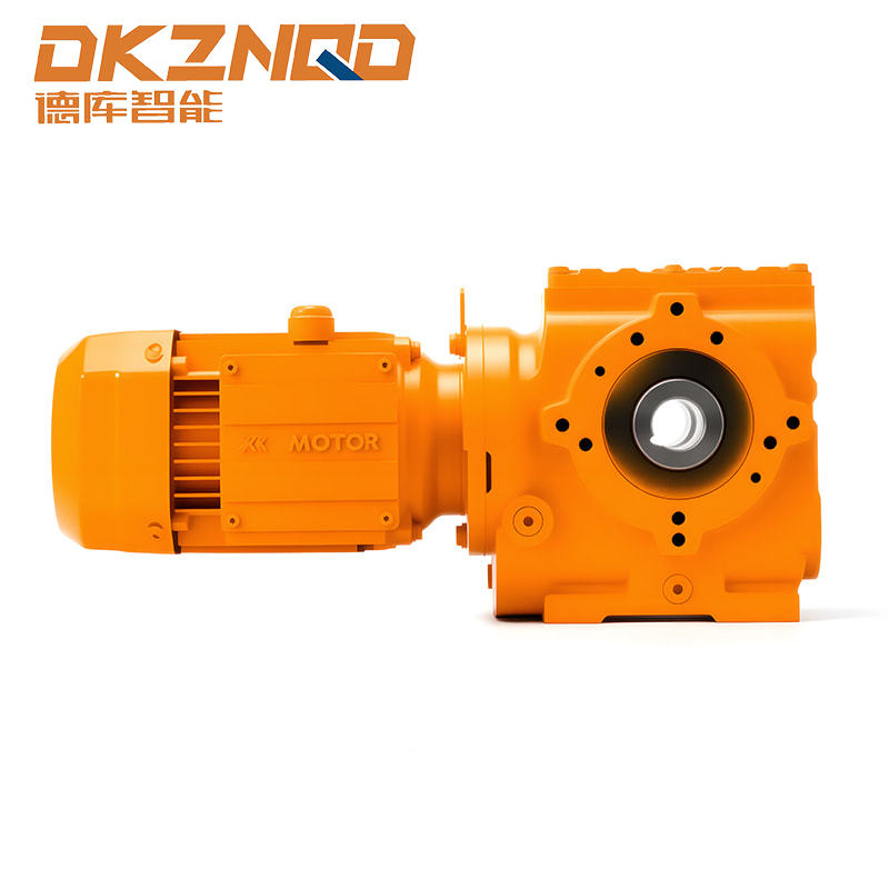 K Series Hollow Shaft Helical-Bevel ลดด้วยมอเตอร์ AC ในตัว